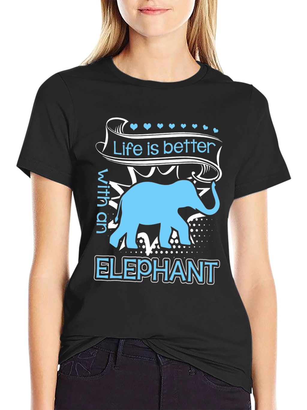 Elephant Lover T-Shirt - Life is Better Tee