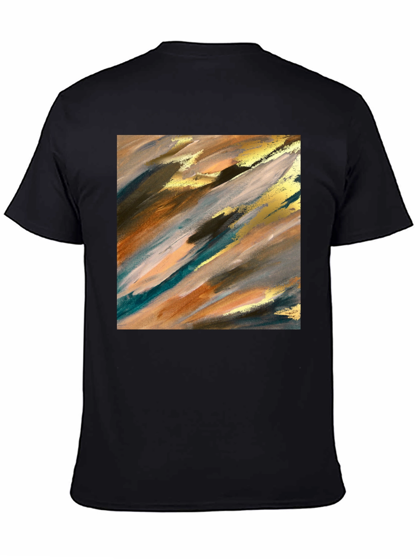 Abstract Art Tee - Modern Graphic Print T-Shirt