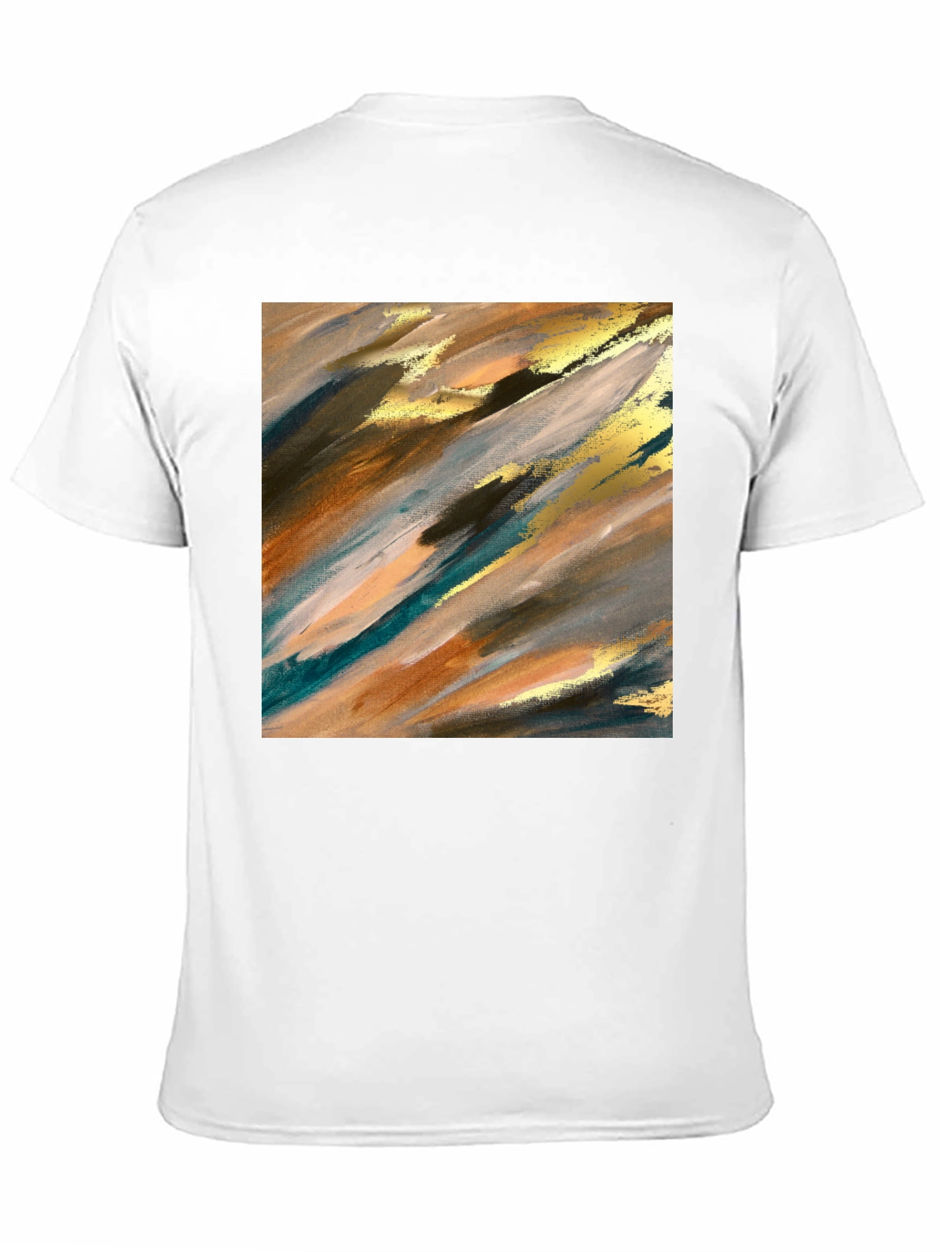 Abstract Art Tee - Modern Graphic Print T-Shirt