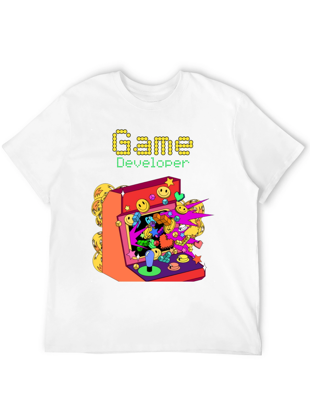 Game Developer Graphic Tee - Arcade Style