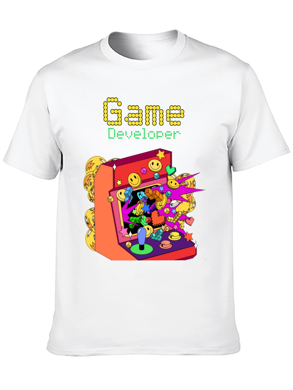 Game Developer Graphic Tee - Arcade Style