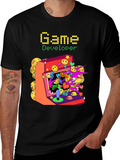 Game Developer Graphic Tee - Arcade Style