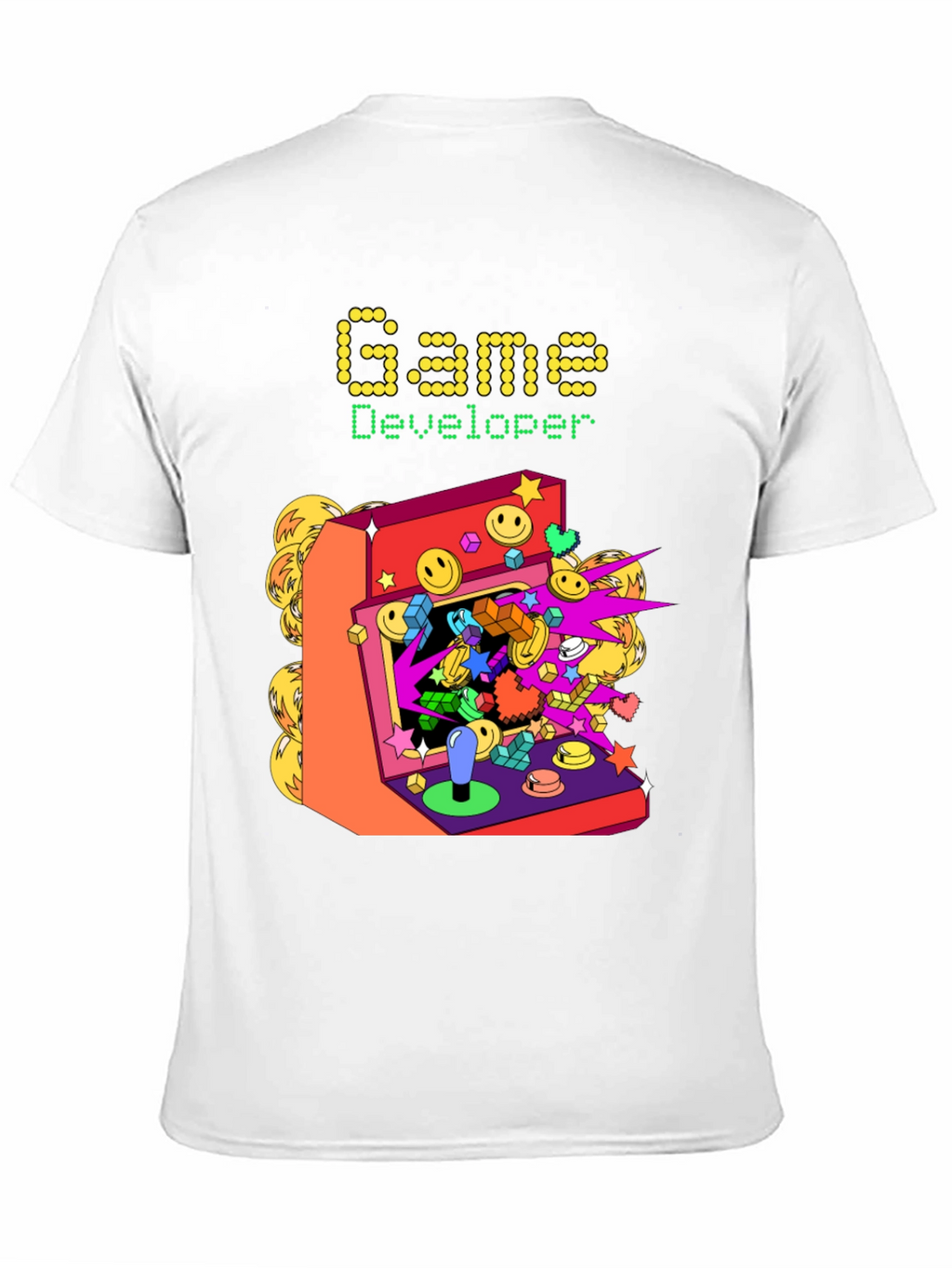 Game Developer Graphic Tee - Arcade Style