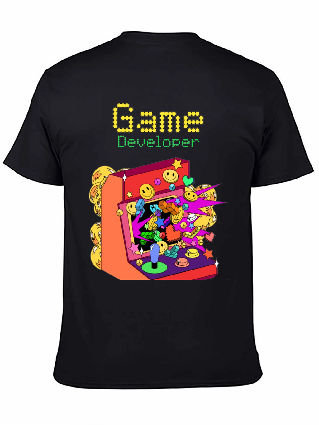 Game Developer Graphic Tee - Arcade Style