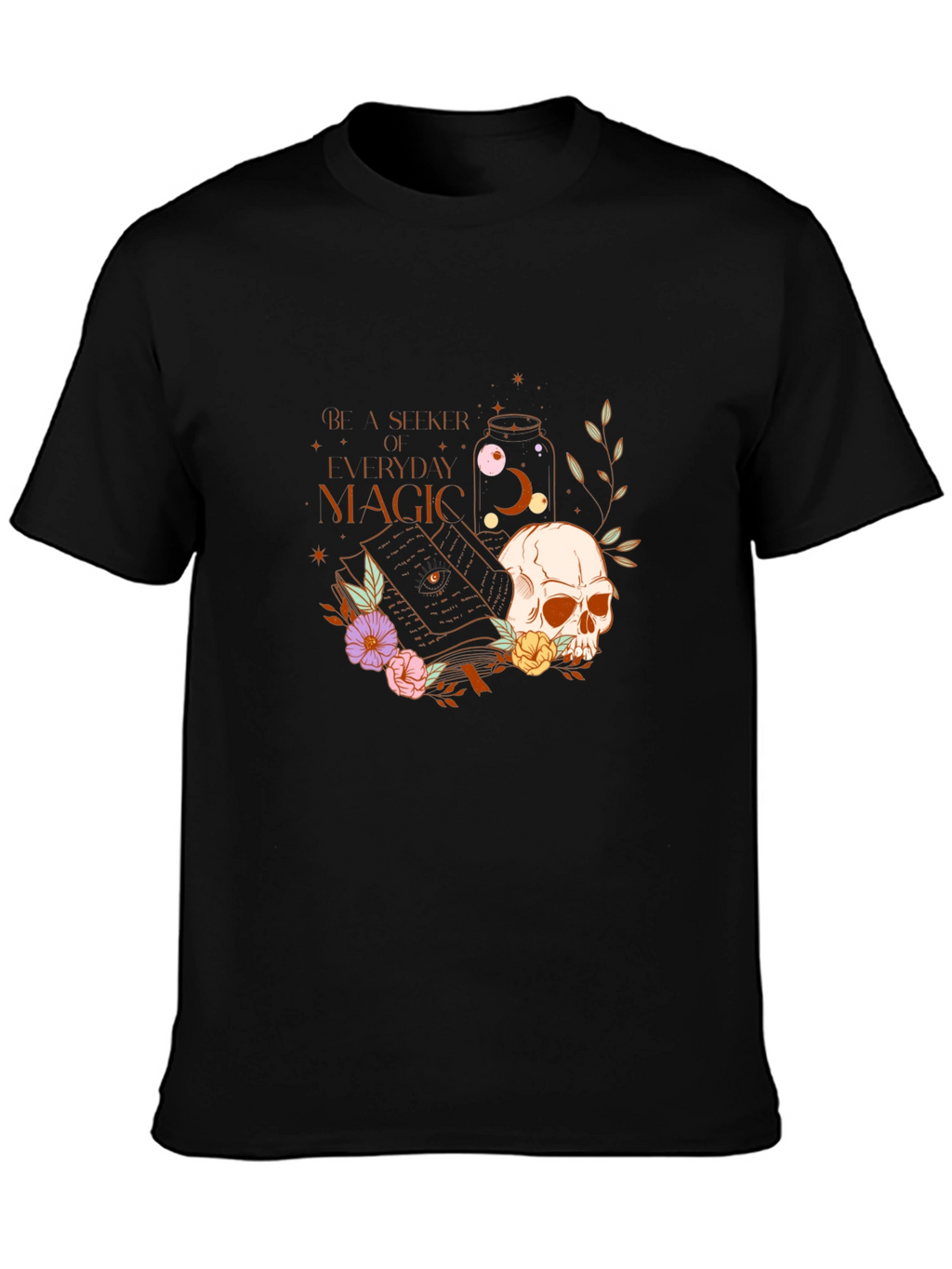 Seeker of Everyday Magic Skull T-Shirt