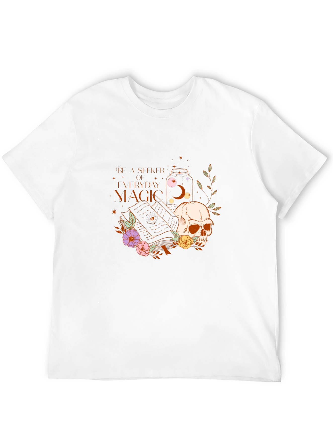 Seeker of Everyday Magic Skull T-Shirt
