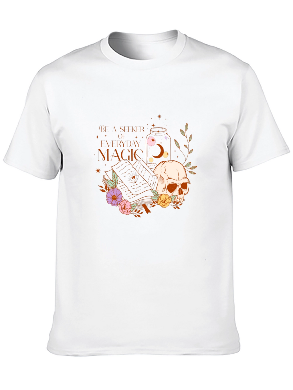 Seeker of Everyday Magic Skull T-Shirt