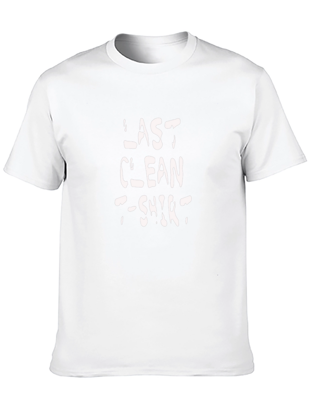Last Clean T-Shirt - Novelty Graphic Tee