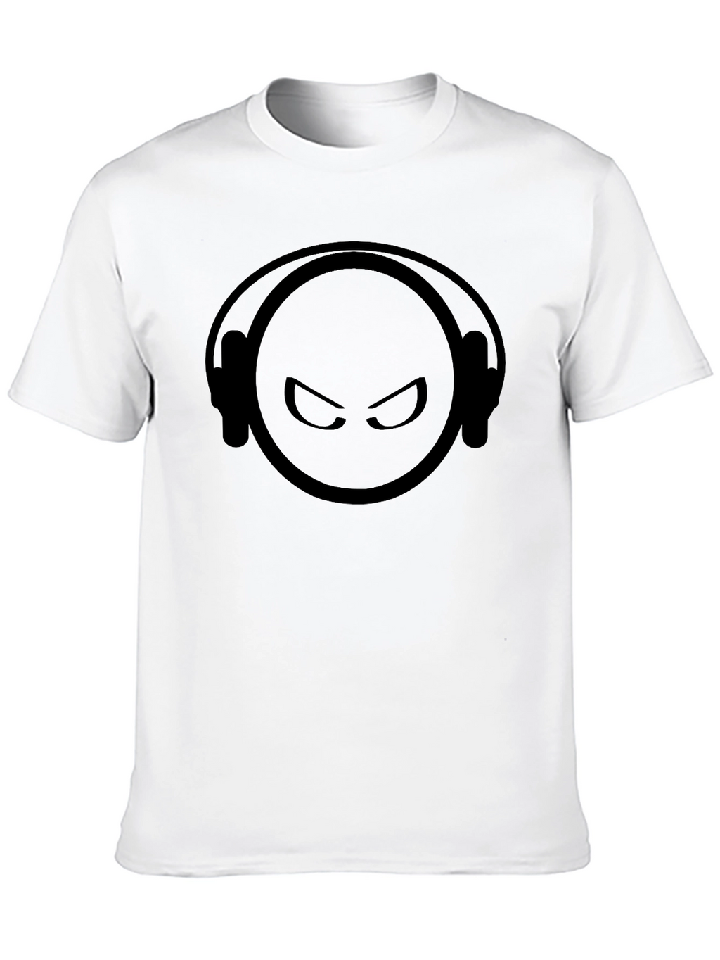 DJ Emoji Graphic T-Shirt - Black