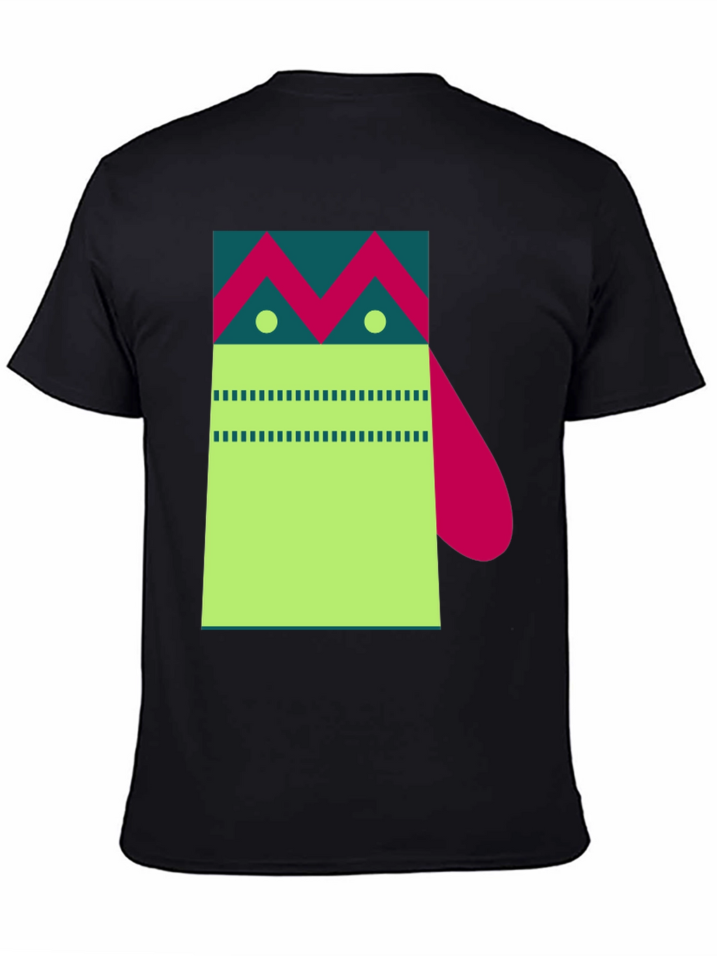 Abstract Geometric Graphic Tee - Modern Art Shirt