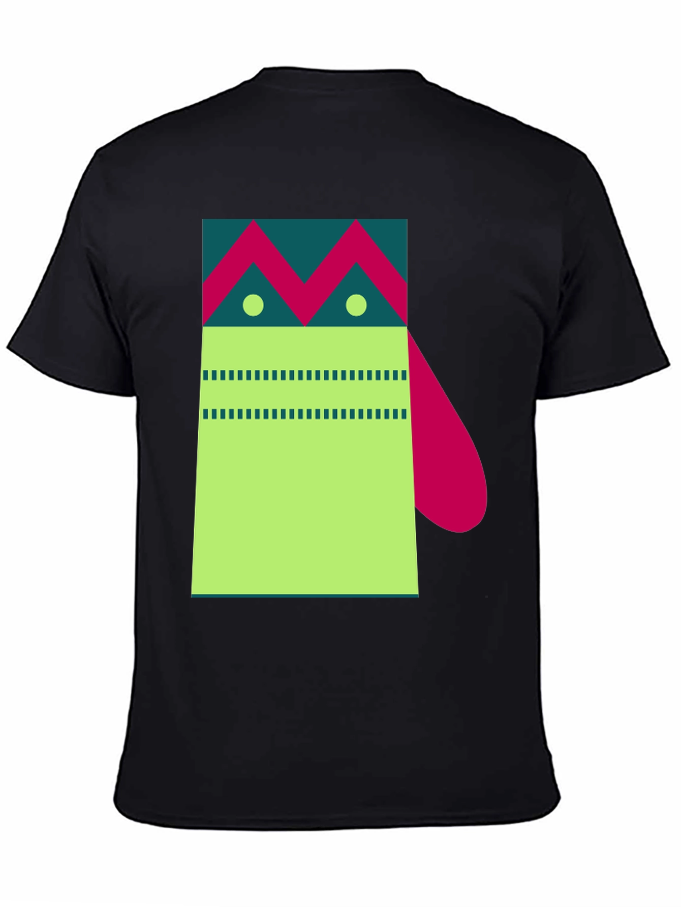 Abstract Geometric Graphic Tee - Modern Art Shirt