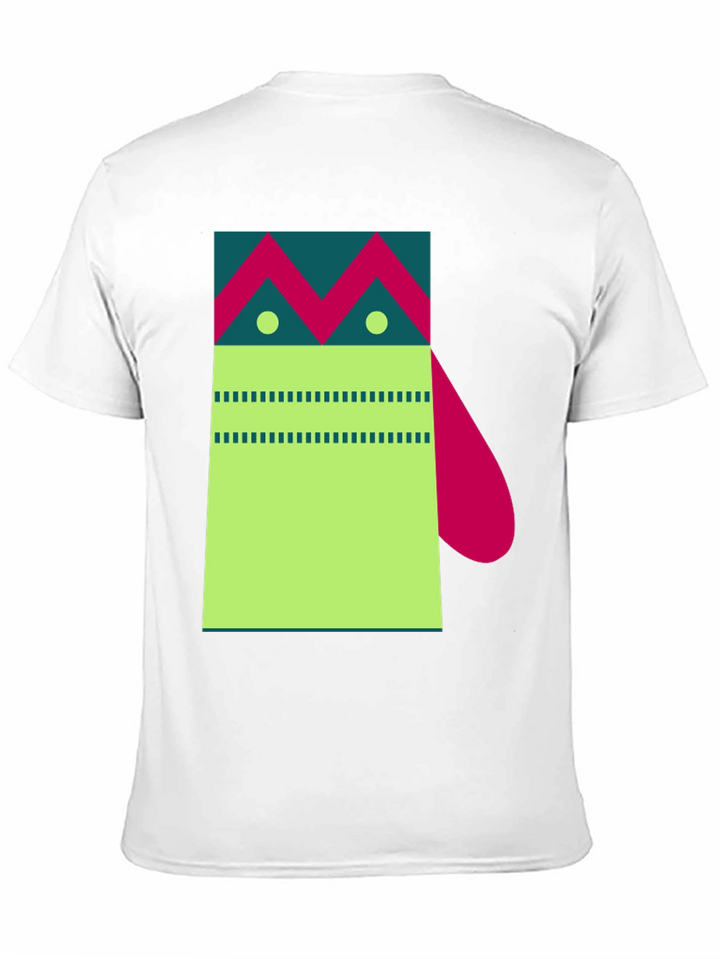 Abstract Geometric Graphic Tee - Modern Art Shirt