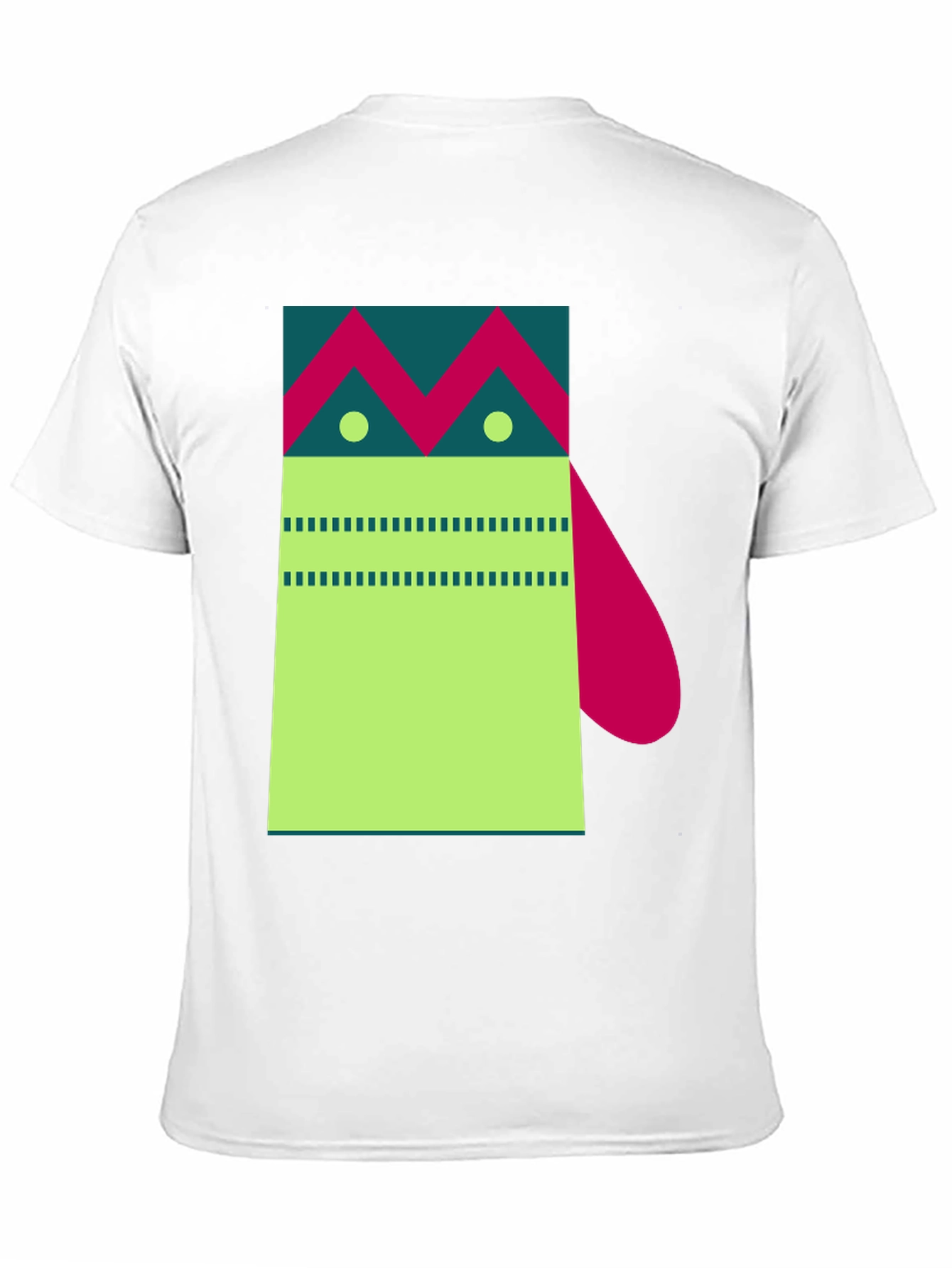 Abstract Geometric Graphic Tee - Modern Art Shirt
