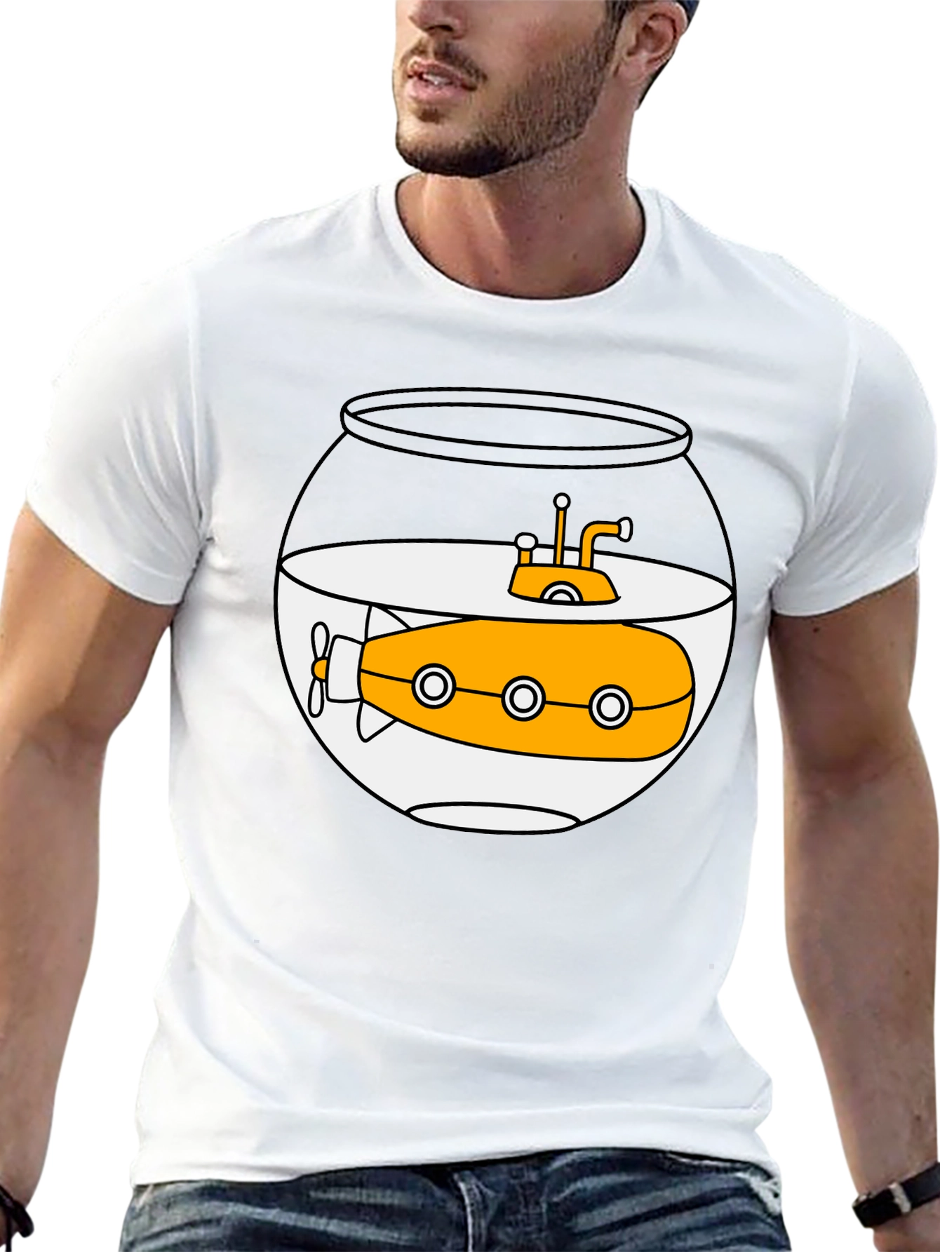 Yellow Submarine Bowl Graphic Tee