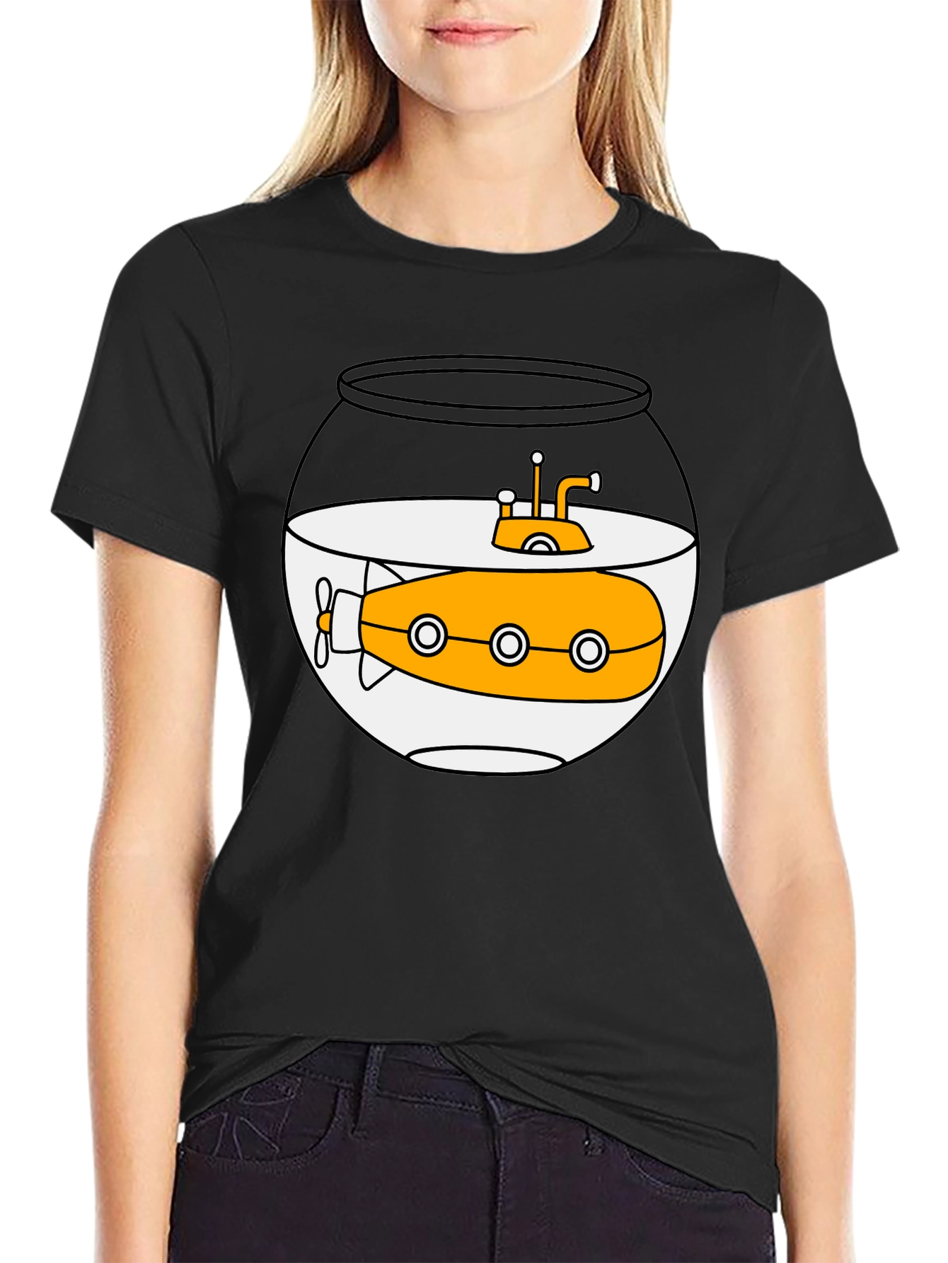 Yellow Submarine Bowl Graphic Tee