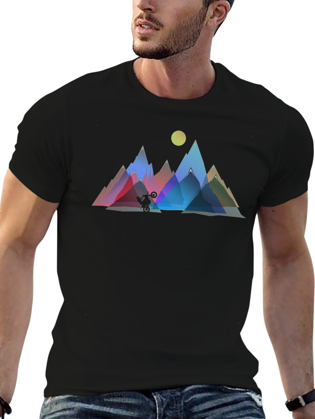 Mountain Biker Graphic Tee