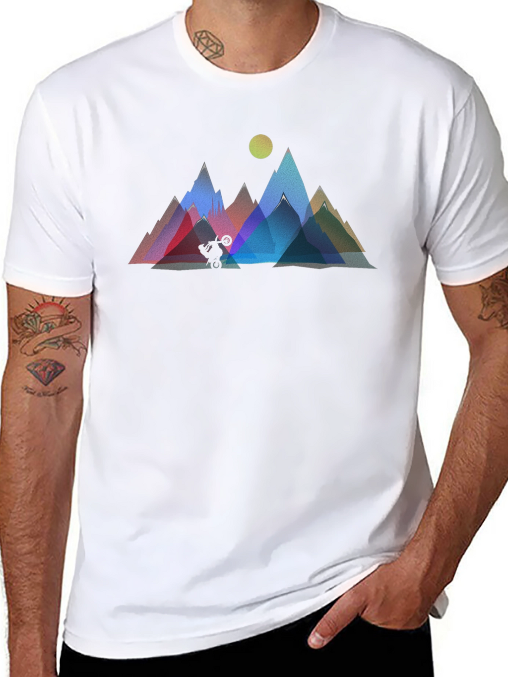Mountain Biker Graphic Tee