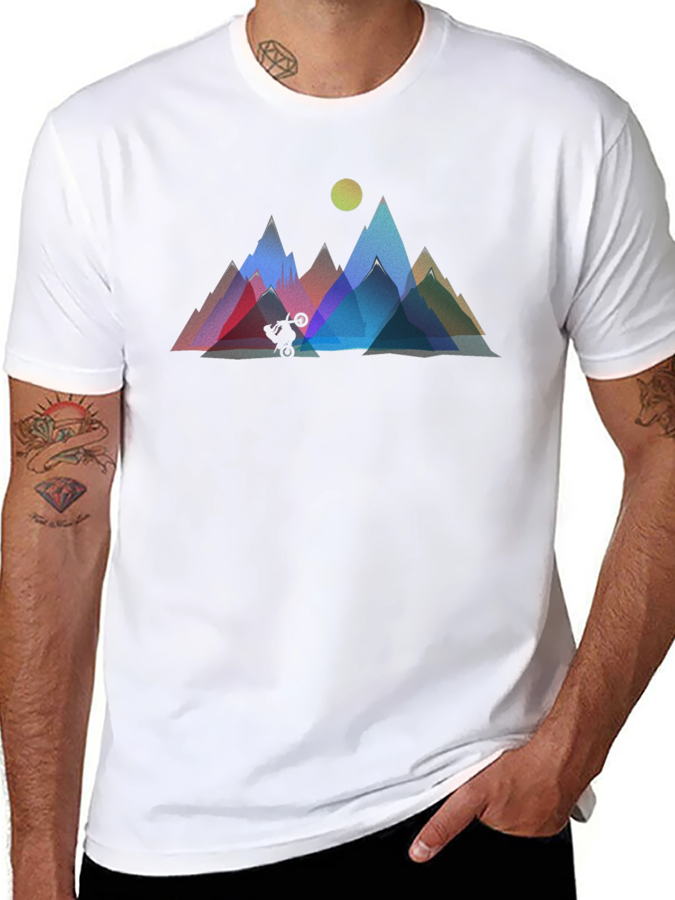 Mountain Biker Graphic Tee