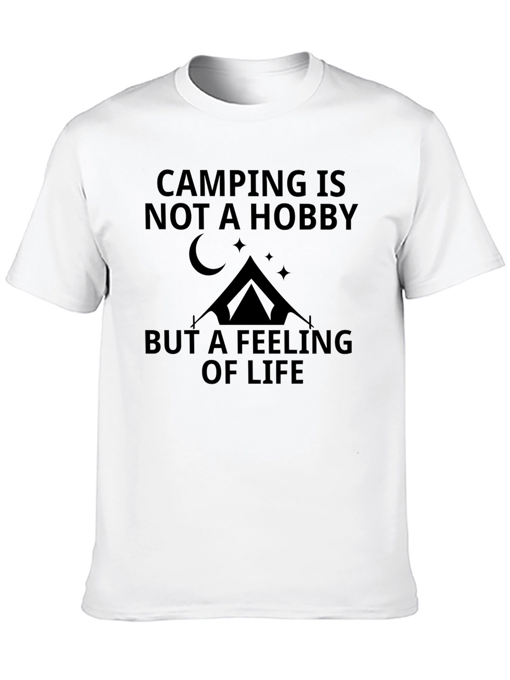 Camping Is Not A Hobby Graphic T-Shirt