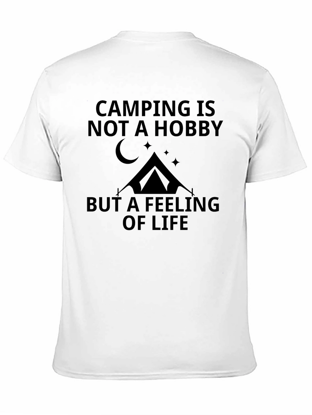 Camping Is Not A Hobby Graphic T-Shirt