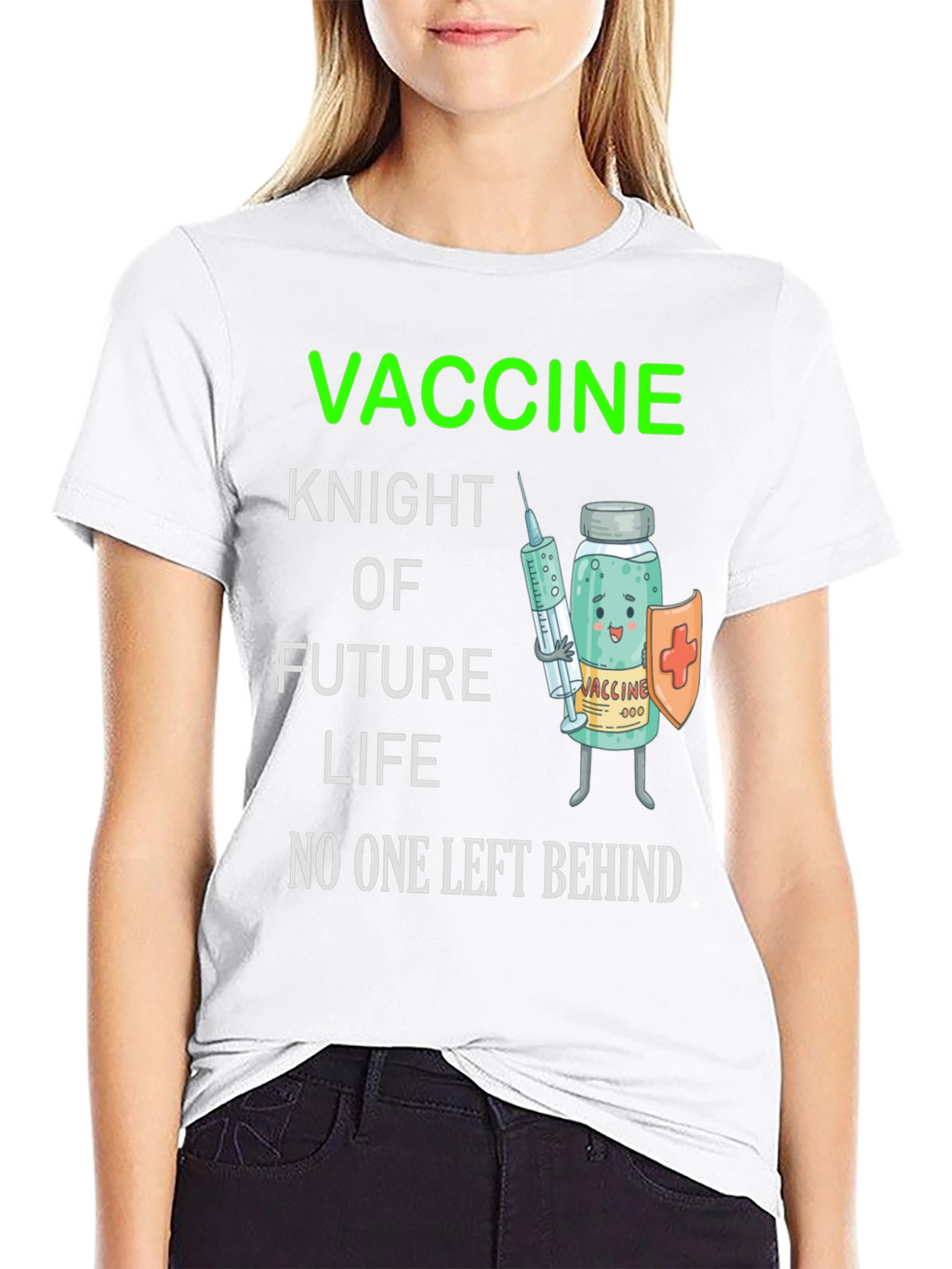 Vaccine Knight T-Shirt - Future Life Protection