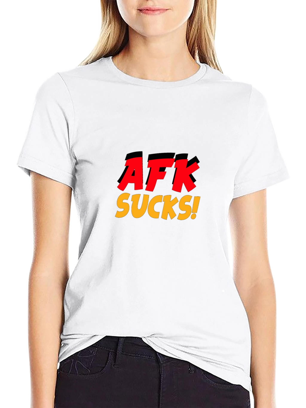 AFK Sucks! Graphic Tee - Gamer T-Shirt