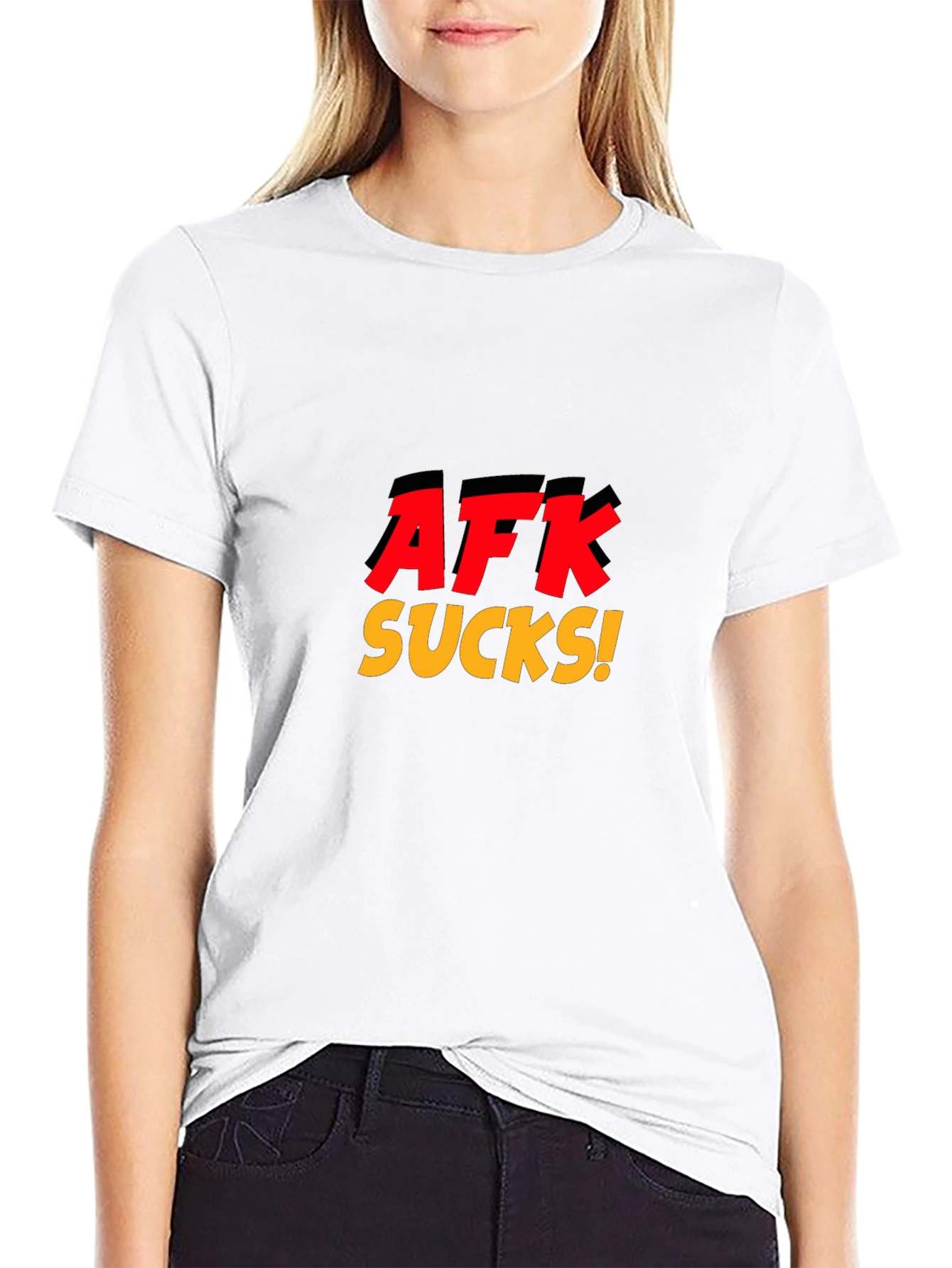 AFK Sucks! Graphic Tee - Gamer T-Shirt