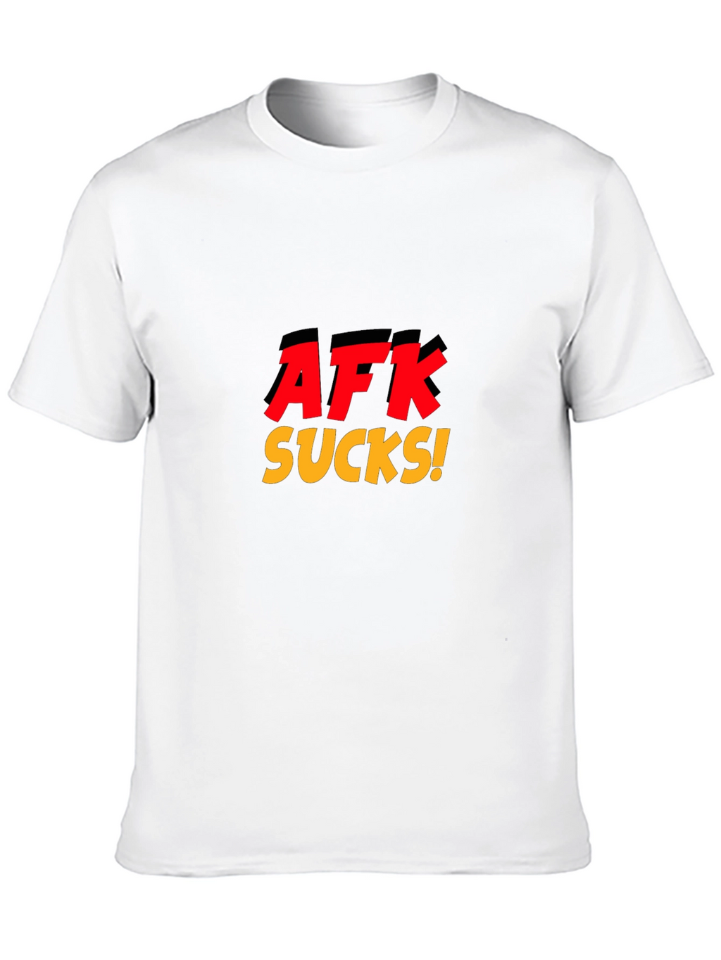 AFK Sucks! Graphic Tee - Gamer T-Shirt