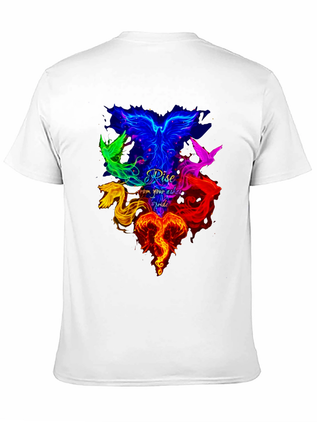 Phoenix Pride Rise T-Shirt - Mens Black Tee