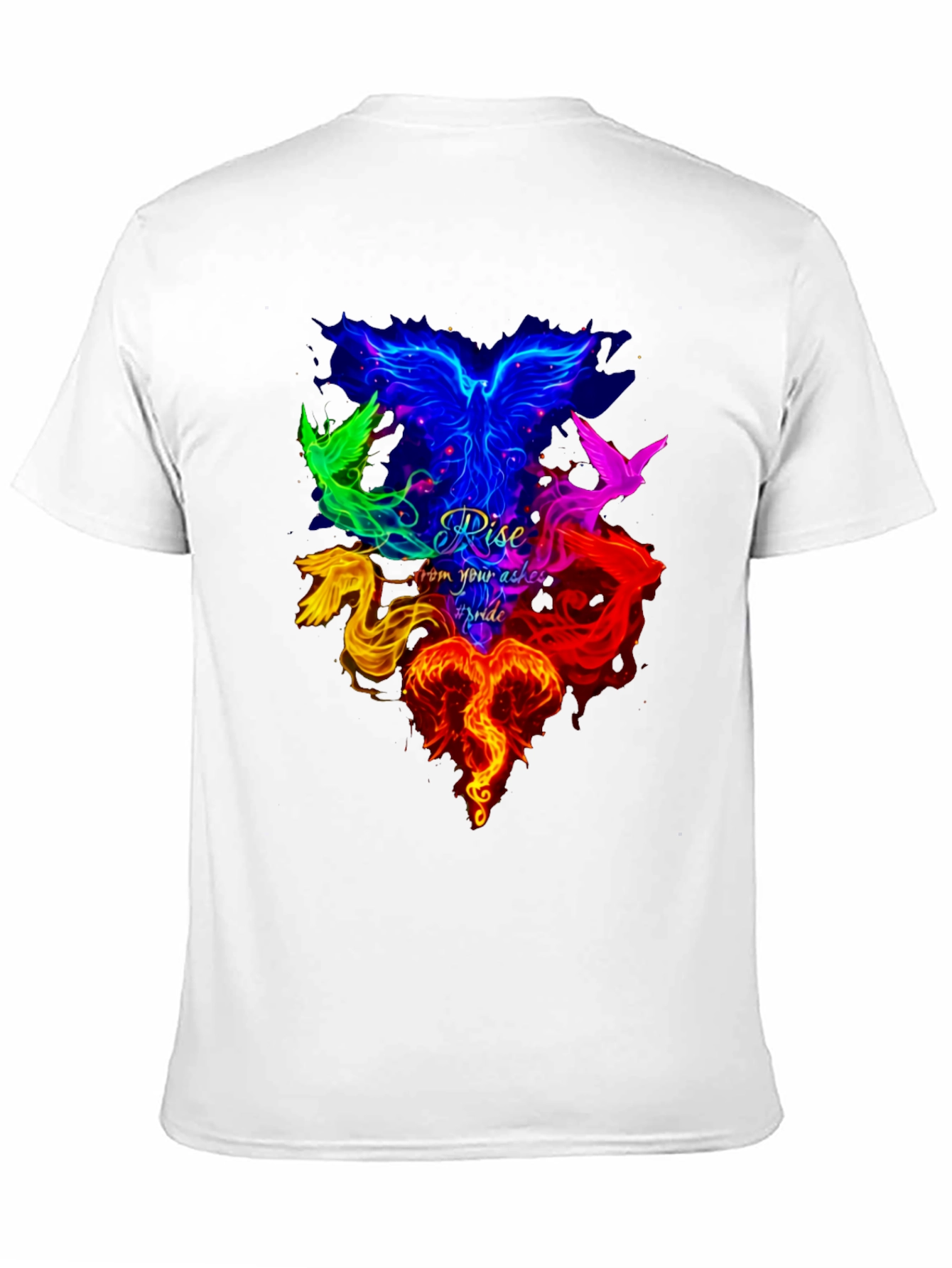 Phoenix Pride Rise T-Shirt - Mens Black Tee