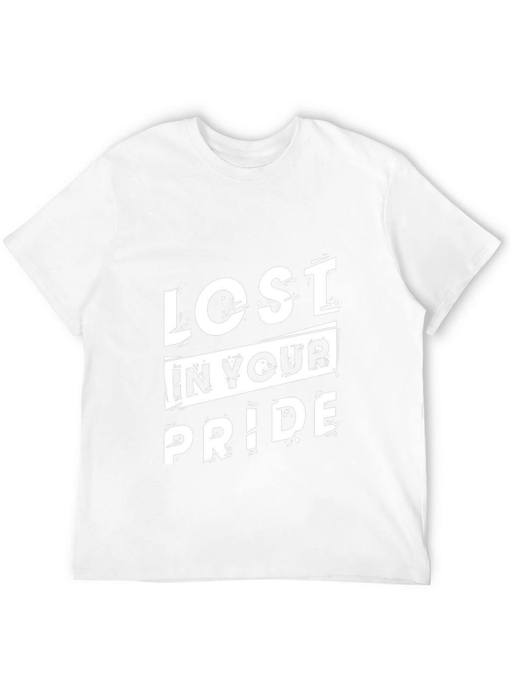 Lost In Your Pride T-Shirt - Modern Graphic Tee