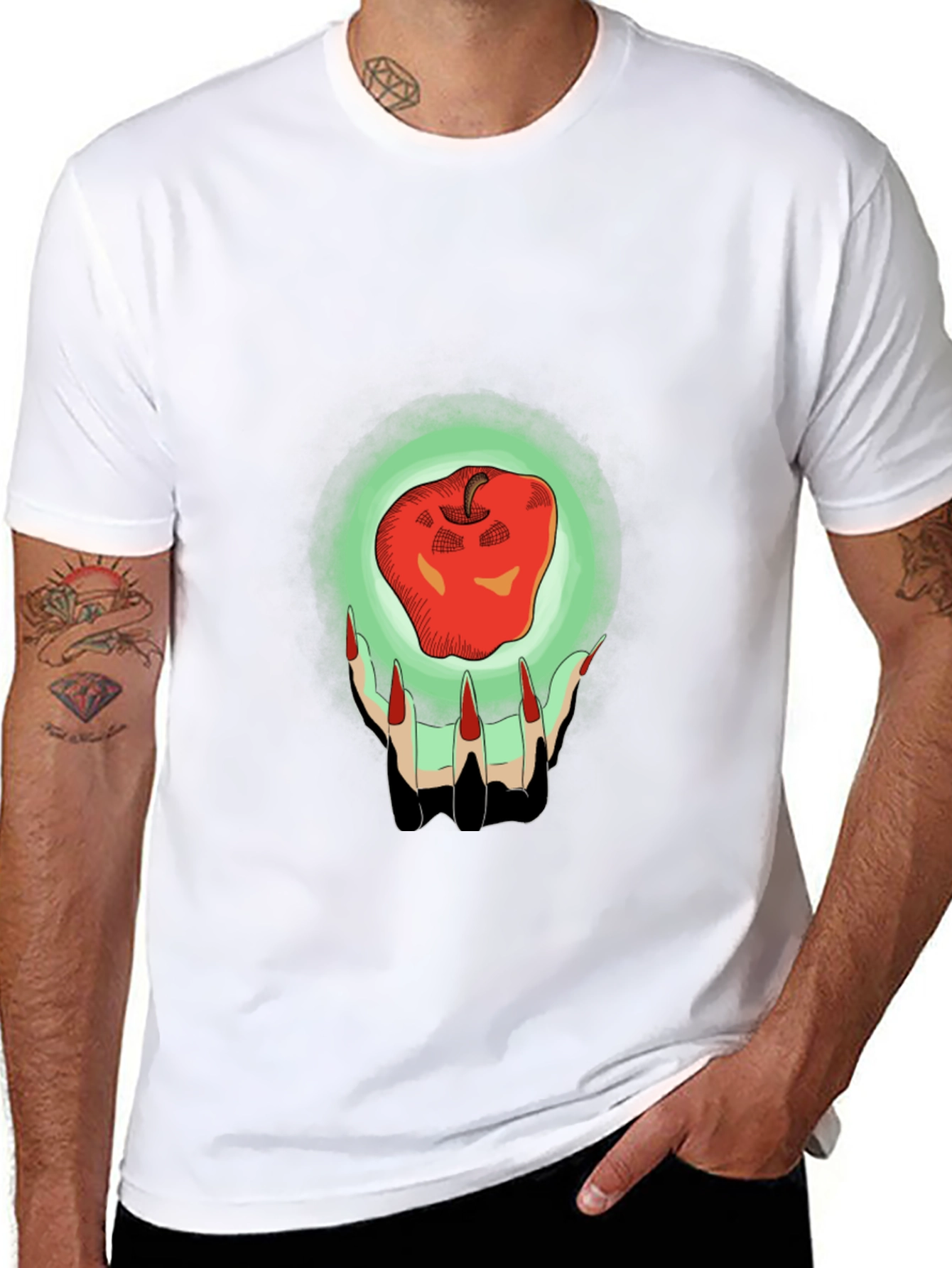 Poison Apple Graphic Tee - Unisex Soft Cotton T-Shirt