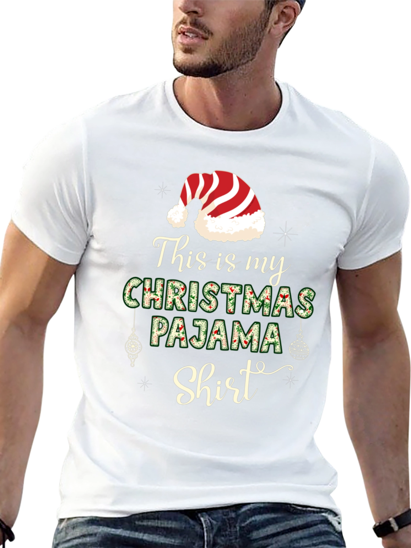 Christmas Pajama Shirt - Holiday Tee