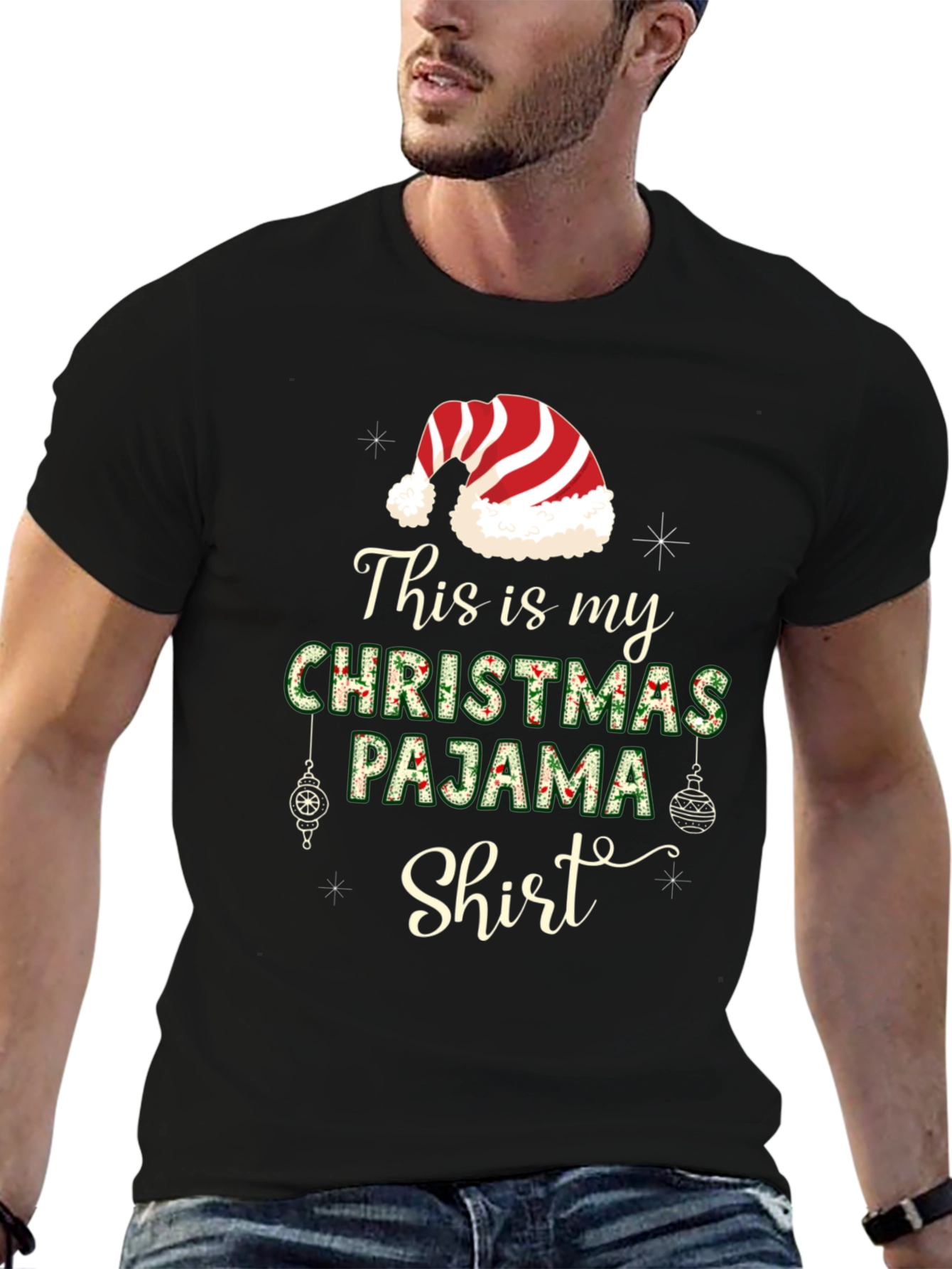 Christmas Pajama Shirt - Holiday Tee