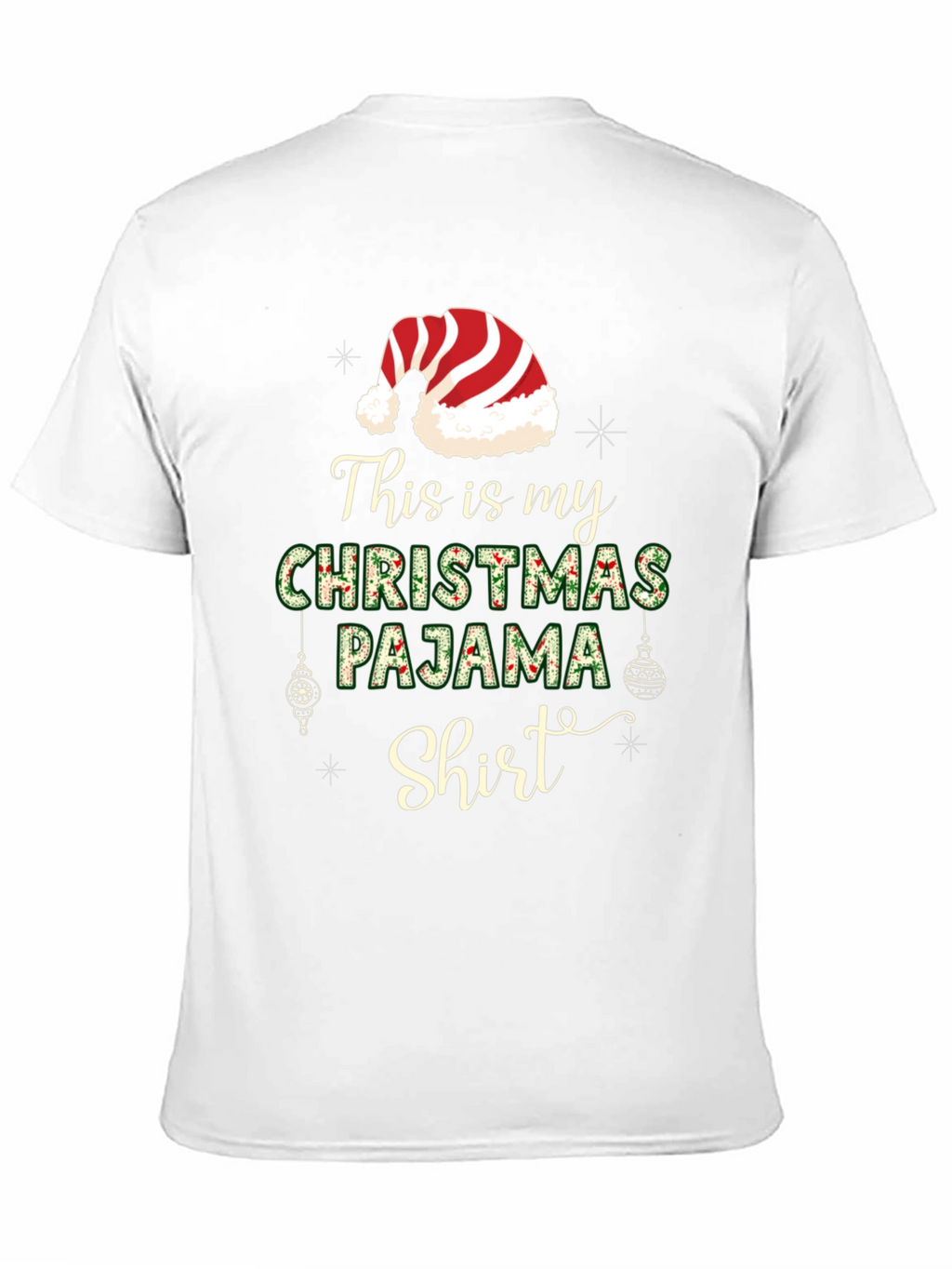 Christmas Pajama Shirt - Holiday Tee