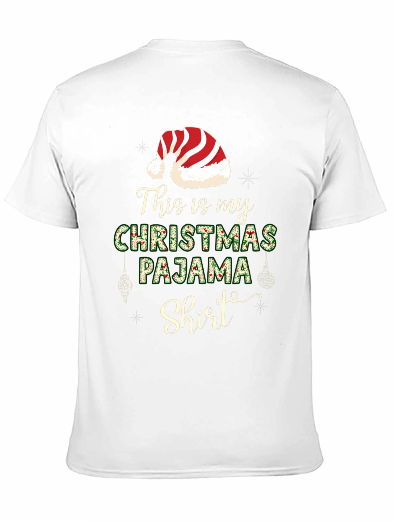 Christmas Pajama Shirt - Holiday Tee