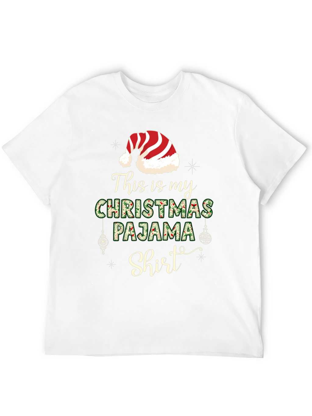 Christmas Pajama Shirt - Holiday Tee