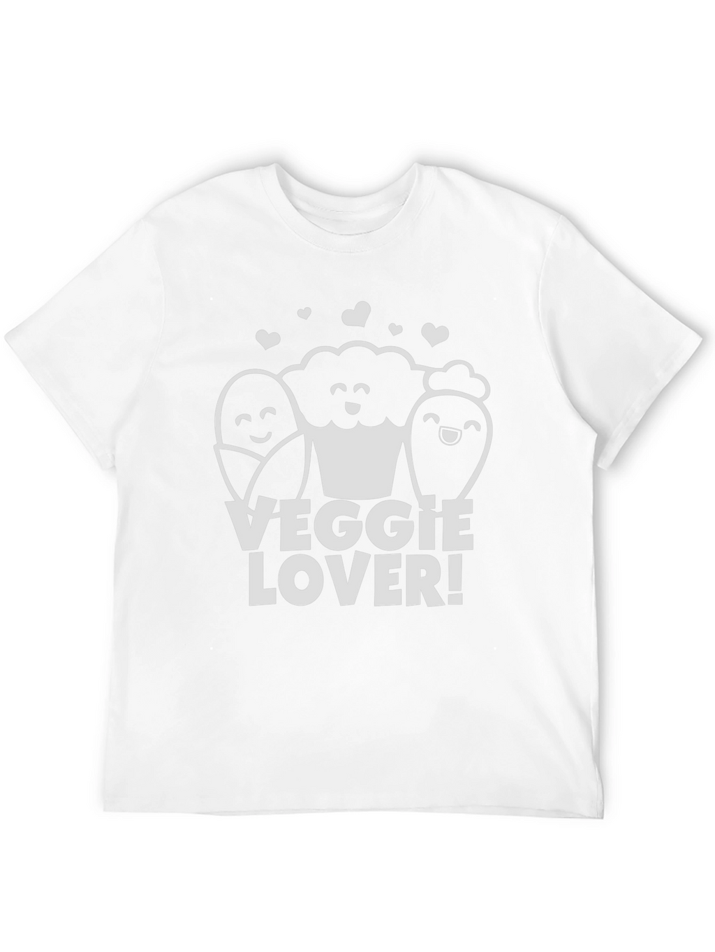 Veggie Lover Graphic T-Shirt - Black