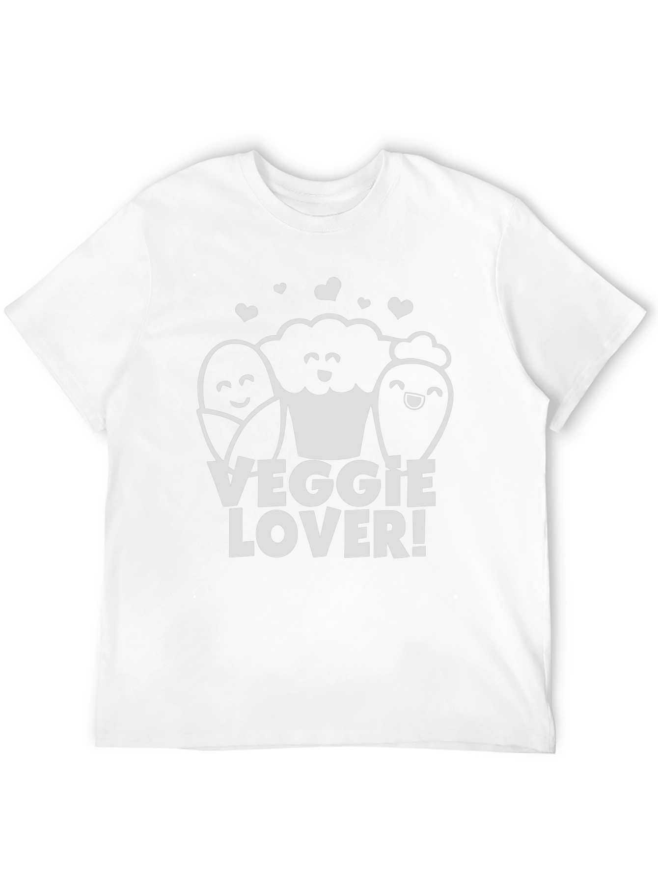Veggie Lover Graphic T-Shirt - Black