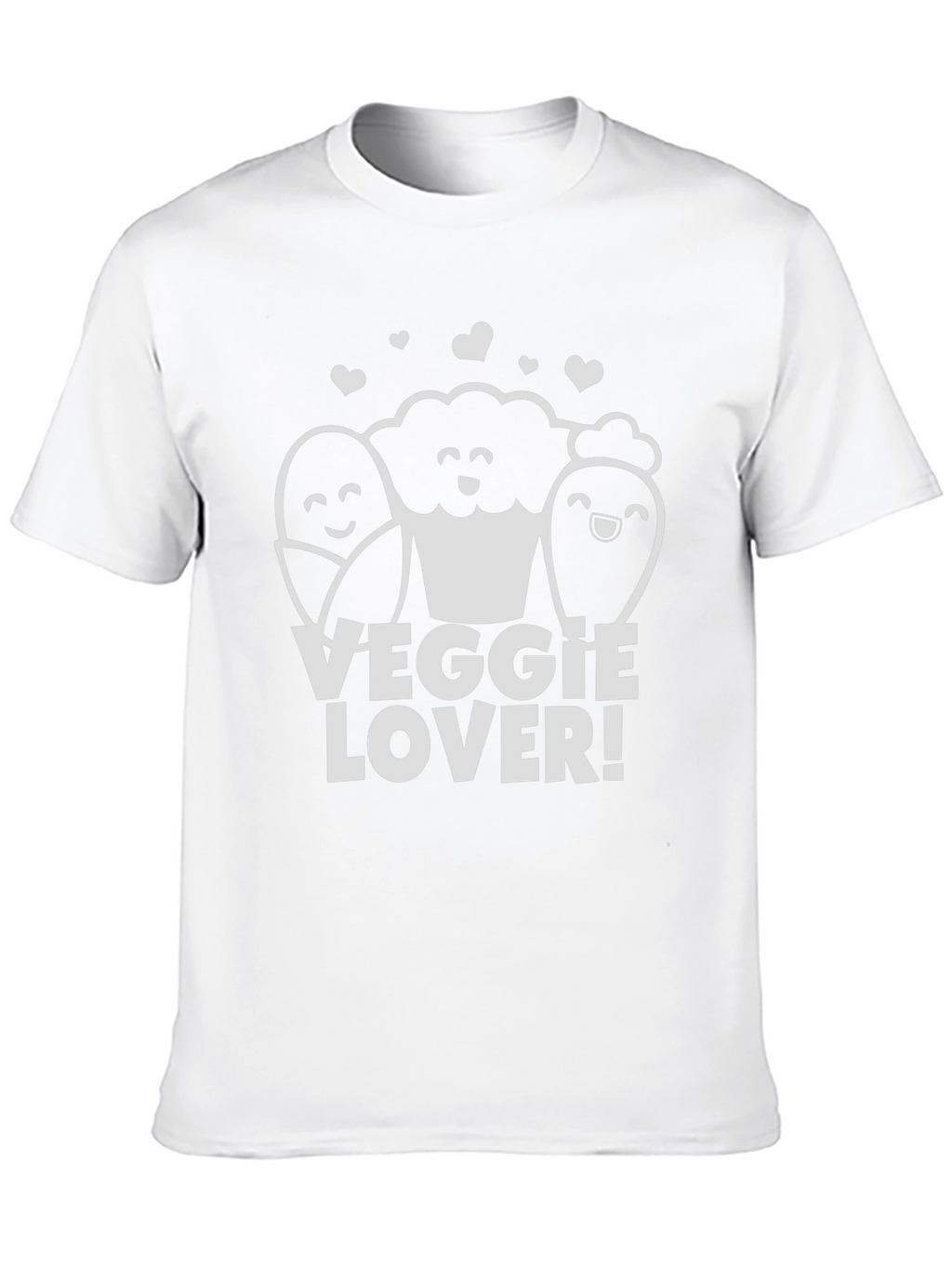 Veggie Lover Graphic T-Shirt - Black