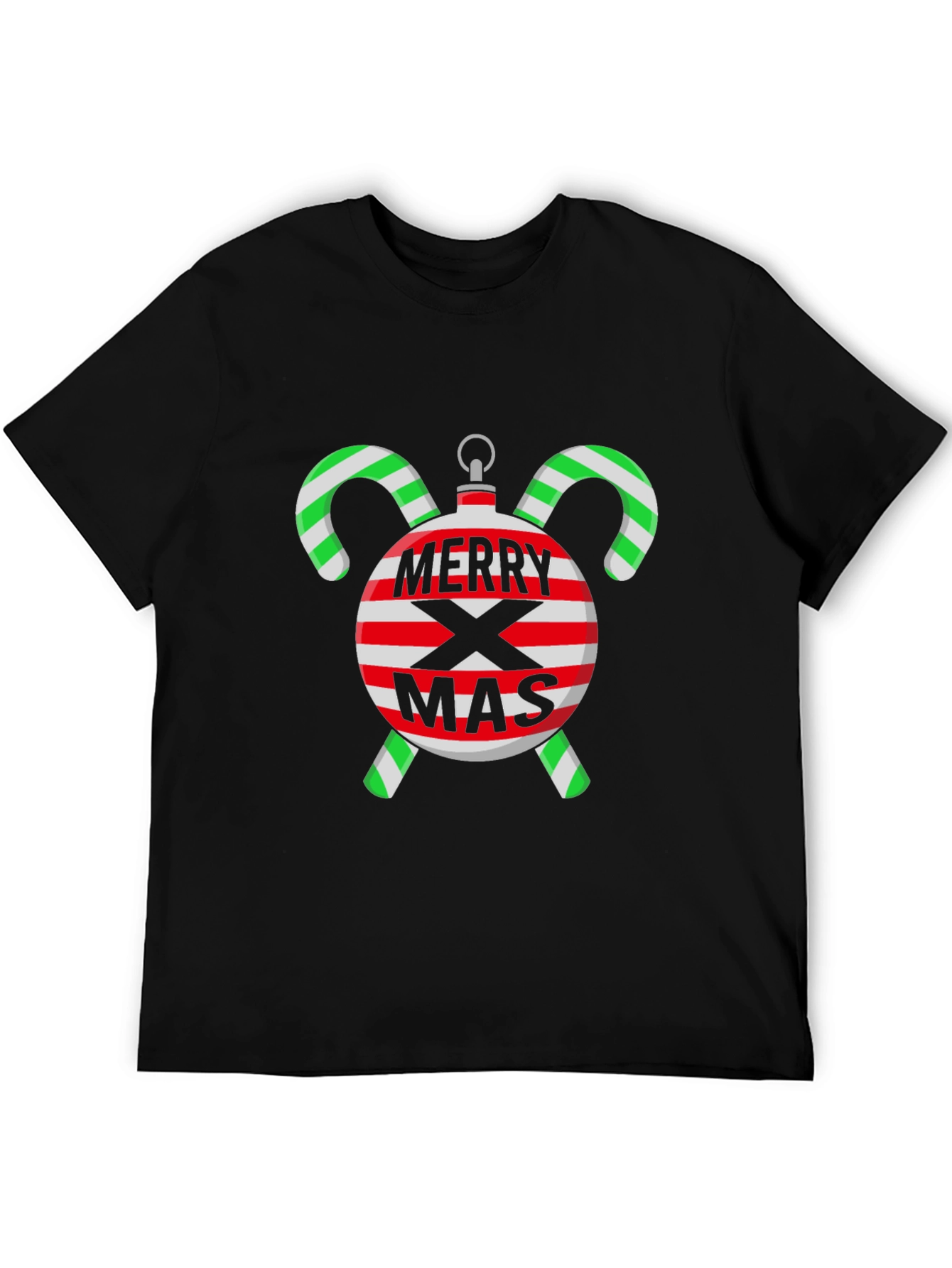 Festive Merry X-Mas Ornament T-Shirt