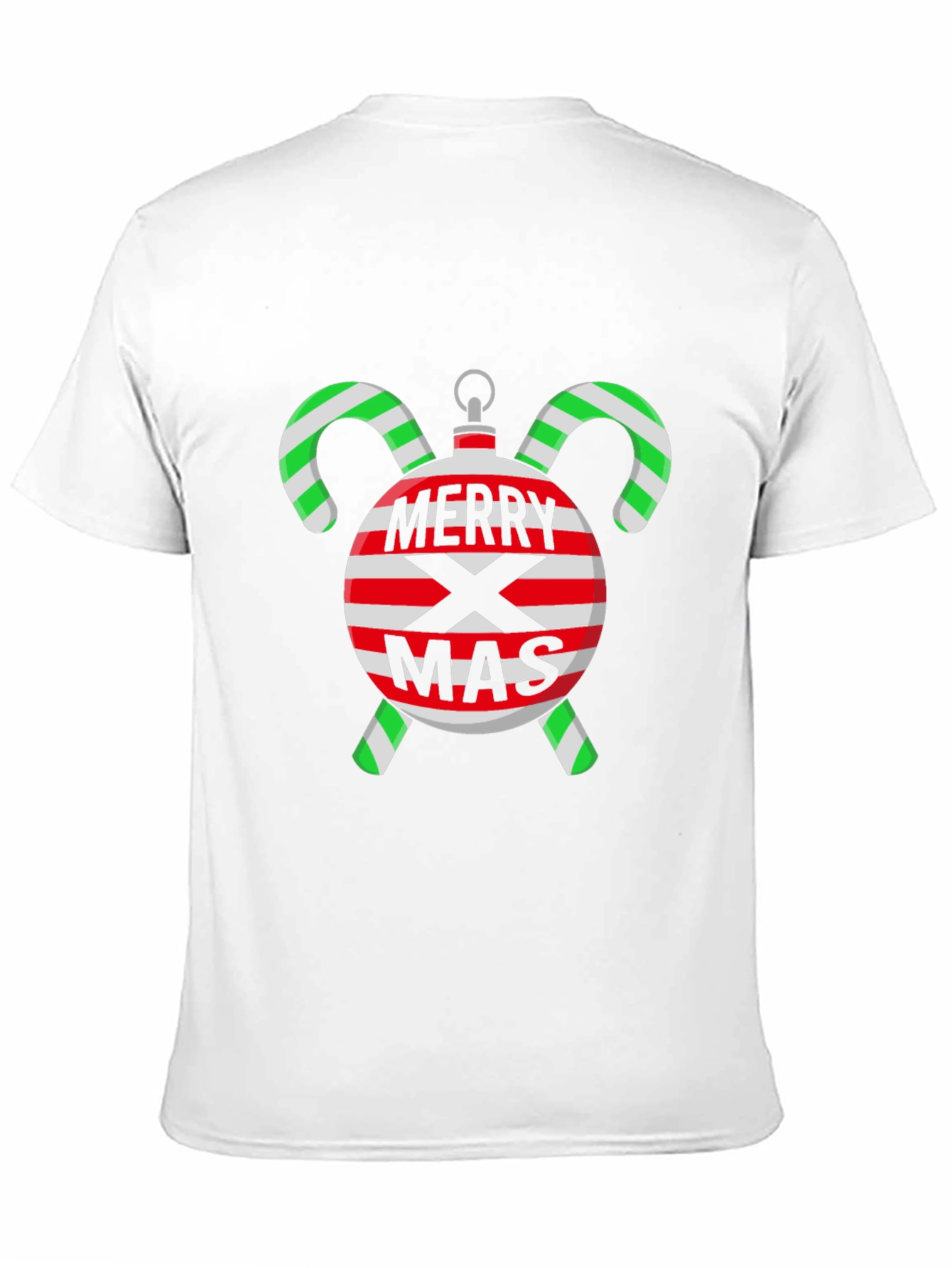 Festive Merry X-Mas Ornament T-Shirt