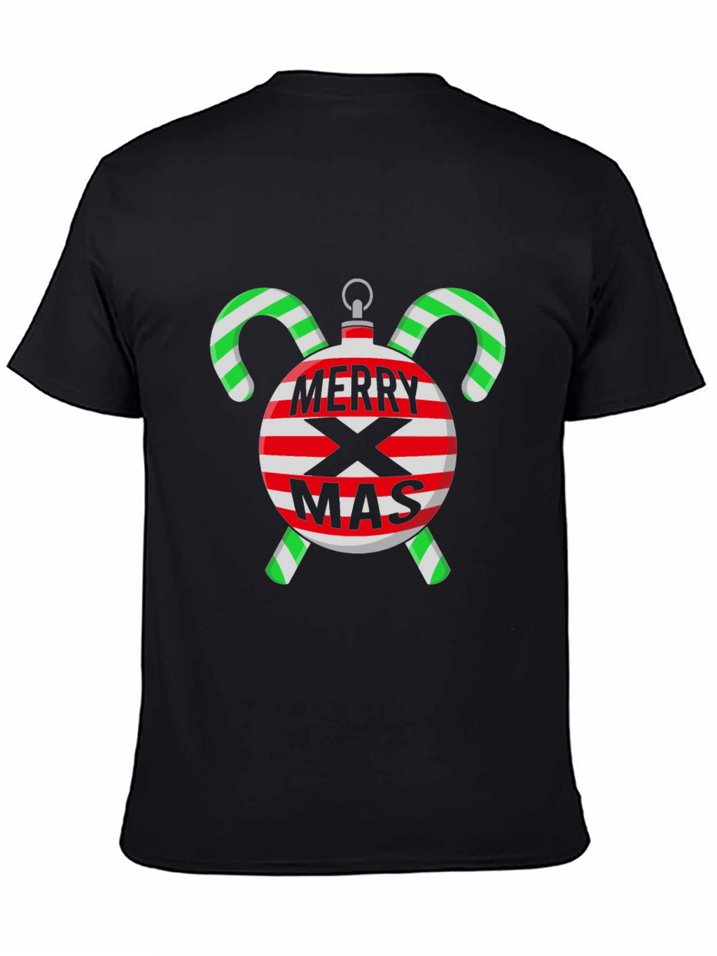 Festive Merry X-Mas Ornament T-Shirt