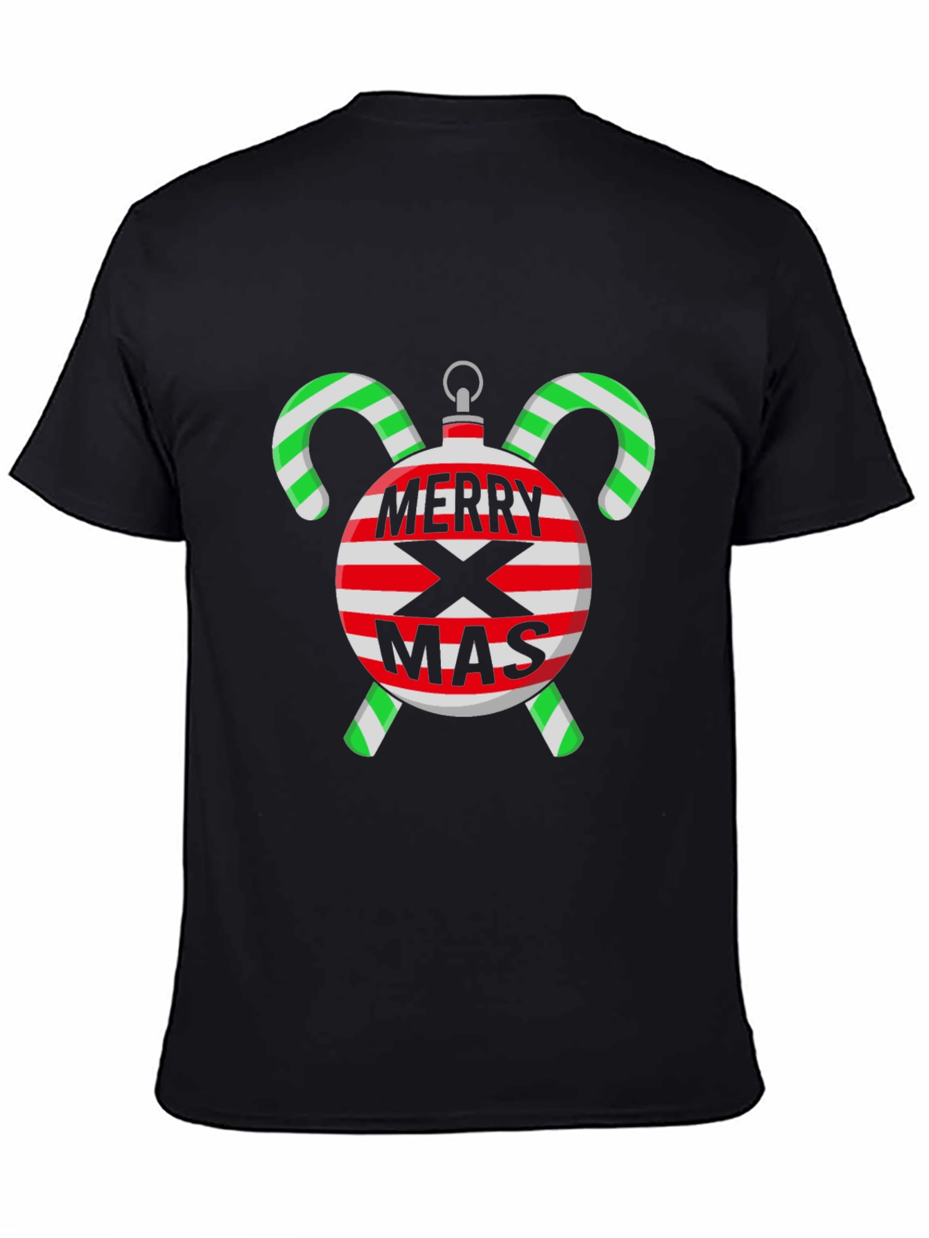 Festive Merry X-Mas Ornament T-Shirt