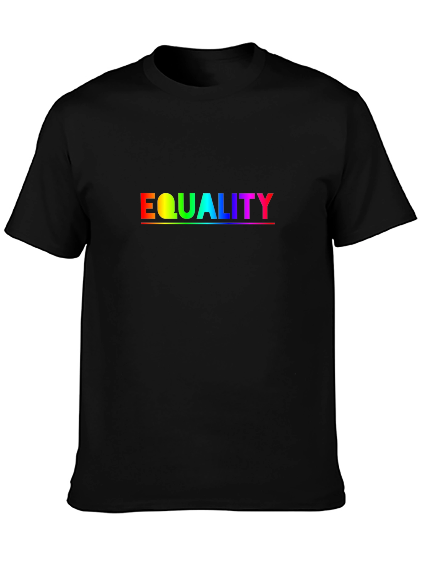 Equality Rainbow Graphic T-Shirt - Pride Month