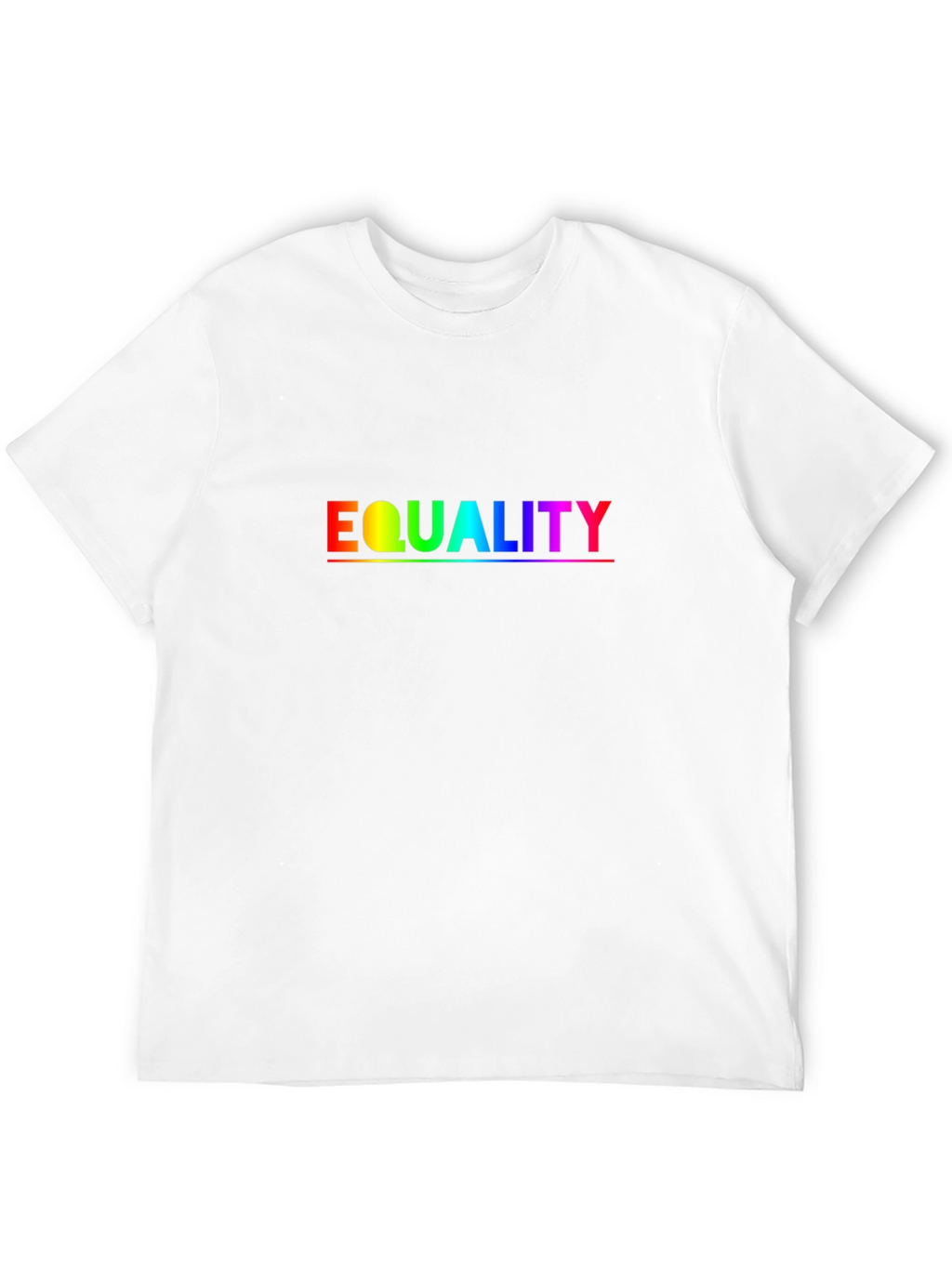 Equality Rainbow Graphic T-Shirt - Pride Month