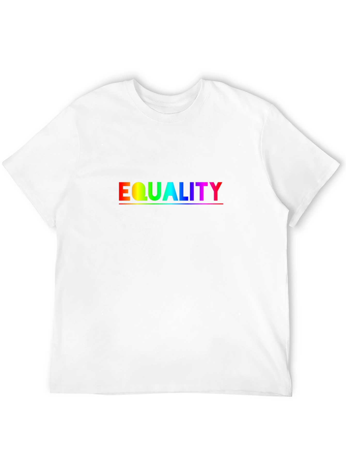 Equality Rainbow Graphic T-Shirt - Pride Month