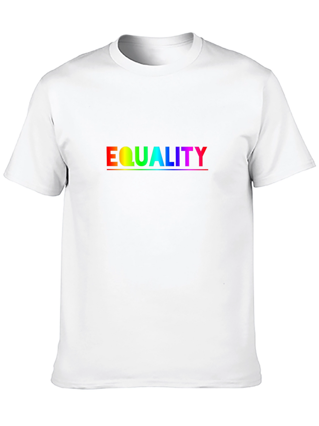 Equality Rainbow Graphic T-Shirt - Pride Month