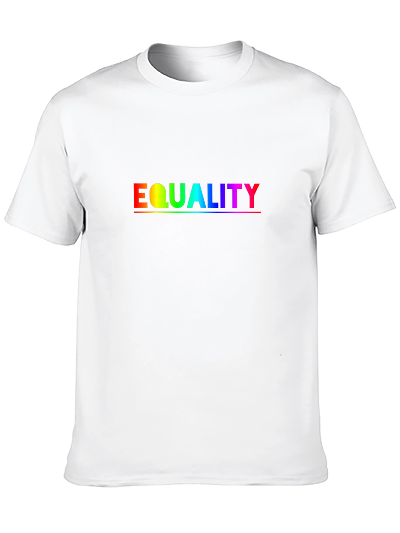 Equality Rainbow Graphic T-Shirt - Pride Month