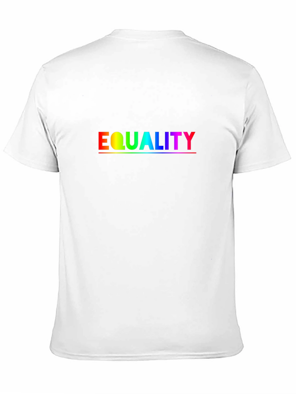 Equality Rainbow Graphic T-Shirt - Pride Month